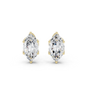 Six-Prong Marquise-Cut Diamond Stud Earrings – 3.00 CTW