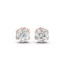Eight-Prong Round Diamond Stud Earrings – 3.00 CTW