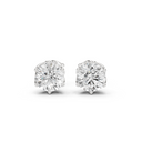 Eight-Prong Round Diamond Stud Earrings – 3.00 CTW
