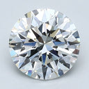 2.01 Carat F IF Round Diamond