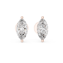 Classic Marquise-Cut Diamond Stud Earrings – 1.50 CTW
