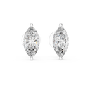 Classic Marquise-Cut Diamond Stud Earrings – 1.50 CTW